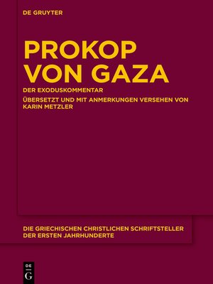 cover image of Prokop von Gaza
